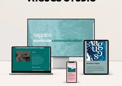 Création du site internet pour une agence de communication