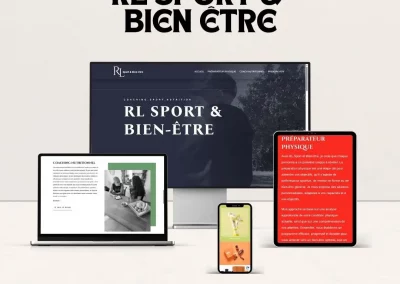 Création site vitrine coach sportif