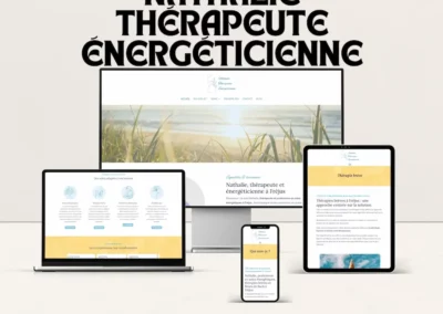Site internet therapeute magnetiseur